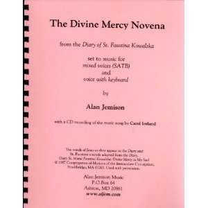   Divine Mercy Novena Set To Music   Book and CD Musical Instruments