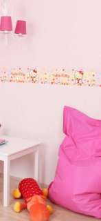 HELLO KITTY PINK Wallpaper Border Double Roll 10m  