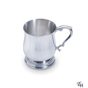   Pewter Cup Tankard Pewter Baby Cup H. 3 1/4 Inch
