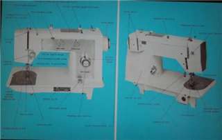 Montgomery Ward UHT J 1276 Sewing Machine Instruction Instruction 