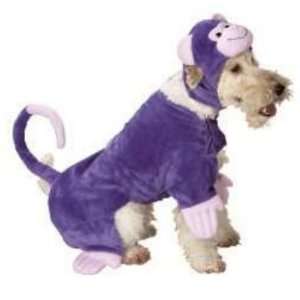  Monkey Dog Costume Purple Monkey Suit for Pets Medium Pet 