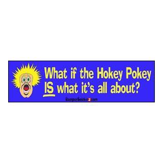  What if the Hokey Pokey is what its all about?   funny 