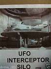 UFO Silo resin kit for displaying Konami Interceptor Gerry Anderson