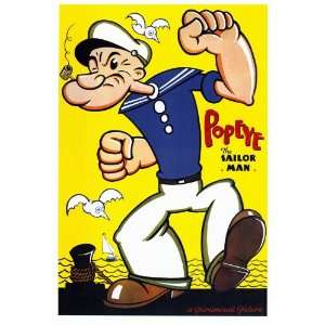  Popeye (1933) 27 x 40 Movie Poster Style A