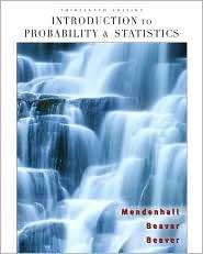   , (0495389536), William Mendenhall, Textbooks   