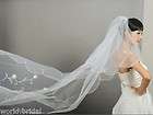 Layer Nice White/Ivory Wedding Bridal Dress Tiara Veil  