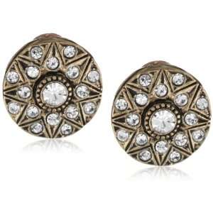  Azaara Crystal Petite Creuse Clip On Earrings Jewelry