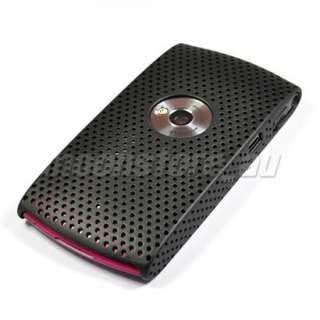 HARD MESH CASE COVER FOR SONY ERICSSON U5 VIVAZ BLACK  