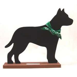   Staffordshire Terrier BLACKBOARD   Table Model