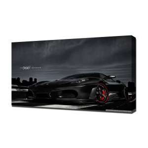 Ferrari 360 forged   Canvas Art   Framed Size 20x30   Ready To Hang