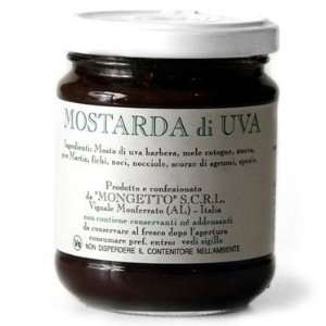 Il Mongetto Mostarda dUva 1 liter Jar  Grocery & Gourmet 