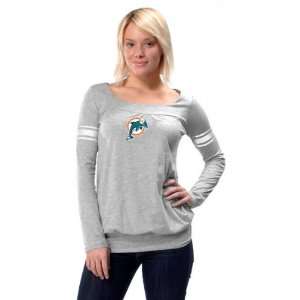  Miami Dolphins Womens Long Sleeve Armband Jersey Top   by 