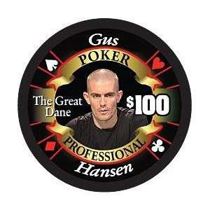 Trademark Poker Gus Hansen Limited Edition Poker Chip  