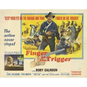  Finger on the Trigger Movie Poster (11 x 14 Inches   28cm 