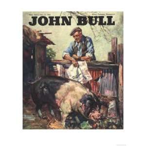  John Bull, Pigs Farms Farmers Magazine, UK, 1946 Premium 