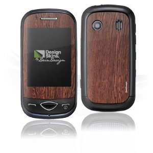  Design Skins for Samsung B3410   Nussbaum dunkel Design 