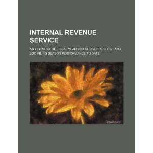 Internal Revenue Service assessment of fiscal year 2004 