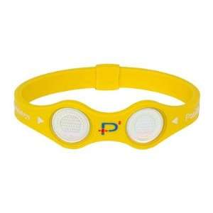 Positive Energy Band in Yellow with Silver Hologram Size Small 