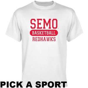  S.E. Missouri State Redhawks White Custom Sport T shirt 