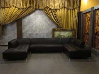 1707 U shaped Sectional, LAF Chaise + Armless S ofa + RAF Chaise 