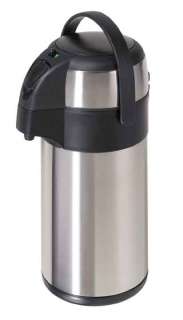 New OGGI 3 Liter Stainless Thermal Carafe pump airpot SS 764271065389 