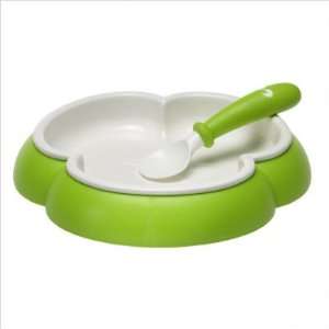  Baby Bjorn 071062US Spring Green Plate and Spoon Set Baby
