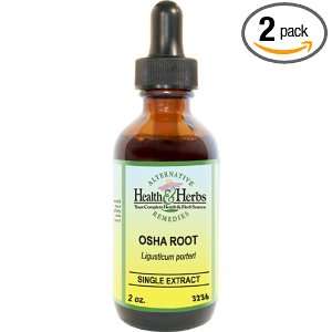 Alternative Health & Herbs Remedies Osha Root, 1 Ounce Bottle (Pack of 