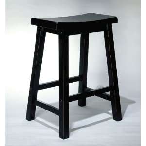  Antique Black Counter Stool by Powell