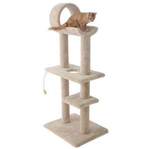 Play Tower with Half Tunnel Top  Color BEIGE  Size 