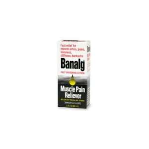  Banalg Muscle Pain Reliever   2 fl oz Health & Personal 