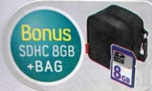   Q10 Full HD Camcorder Bundle (Case + 8GB Class 6 SDHC Media)   Black