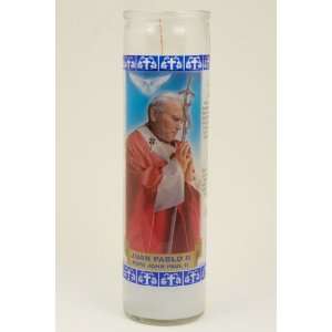  Religious Candles 8 Inches Juan Pablo II