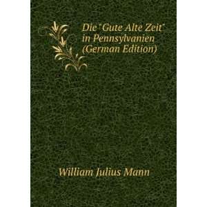   Zeit in Pennsylvanien (German Edition) William Julius Mann Books