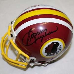  Sonny Jurgensen Signed Redskins Hand Painted Mini Helmet 