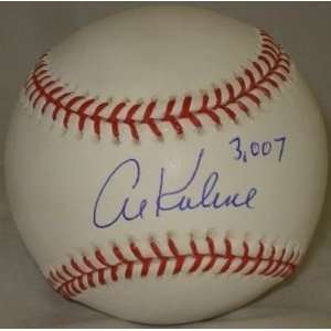  Al Kaline Signed Ball   inscribed 3007   Autographed 