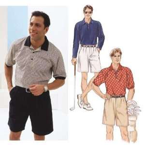  Kwik Sew Mens Shorts w/ Tucks & Shirts Pattern By The 