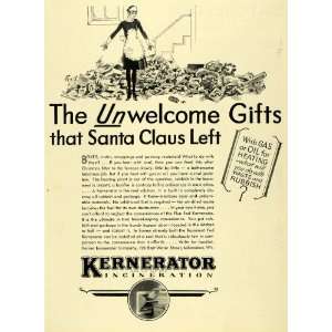  1930 Ad Kerner Kernerator Incinerator Home Garbage 
