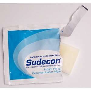 Sudecon Decontaminate Pepper Spray Wipes (Single Pouch)  