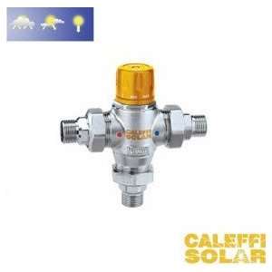  1 Solar Thermostatic Mixing Valve with Interchangeable 