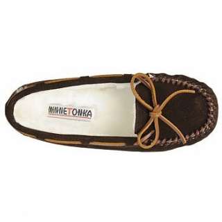 MINNETONKA BROWN MOCCASIN CALLY SUEDE WOMEN SHOES NEW  