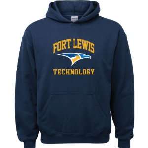  Fort Lewis College Skyhawks Navy Youth Technology Arch 