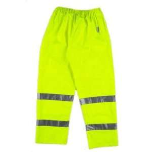  Hi Viz Rain Trouser   HI VIZ TROUSER   MEDIUM