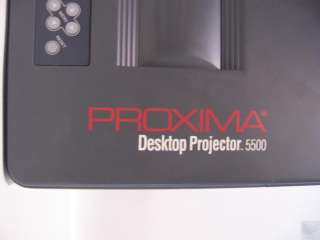 Proxima DP5500 LCD Multimedia Desktop Projector  