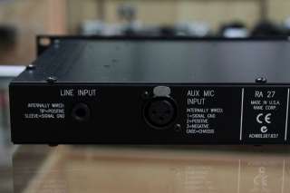 Rane RA 27 Real time Audio Spectrum Analyzer System   Works Great 