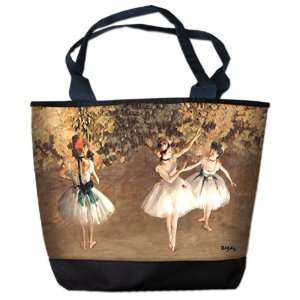  Tote Bag Degas Two Ballerinas 
