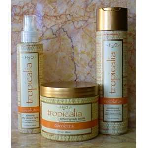 H2O + Tropicalia Cocolotus Shower Cream, Body Souffle & Silkening 