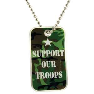  Support Our Troops Dogtag to Benefit Fisher House 
