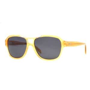 Donna Karan 1028 Clear Yellow / Gray Green Sunglasses
