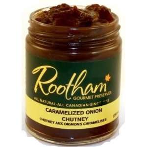 Rootham Carmelized Onion Chutney  Grocery & Gourmet Food