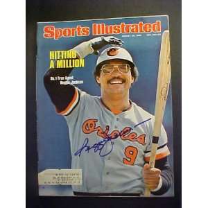 Reggie Jackson Baltimore Orioles Autographed August 30, 1976 Sports 